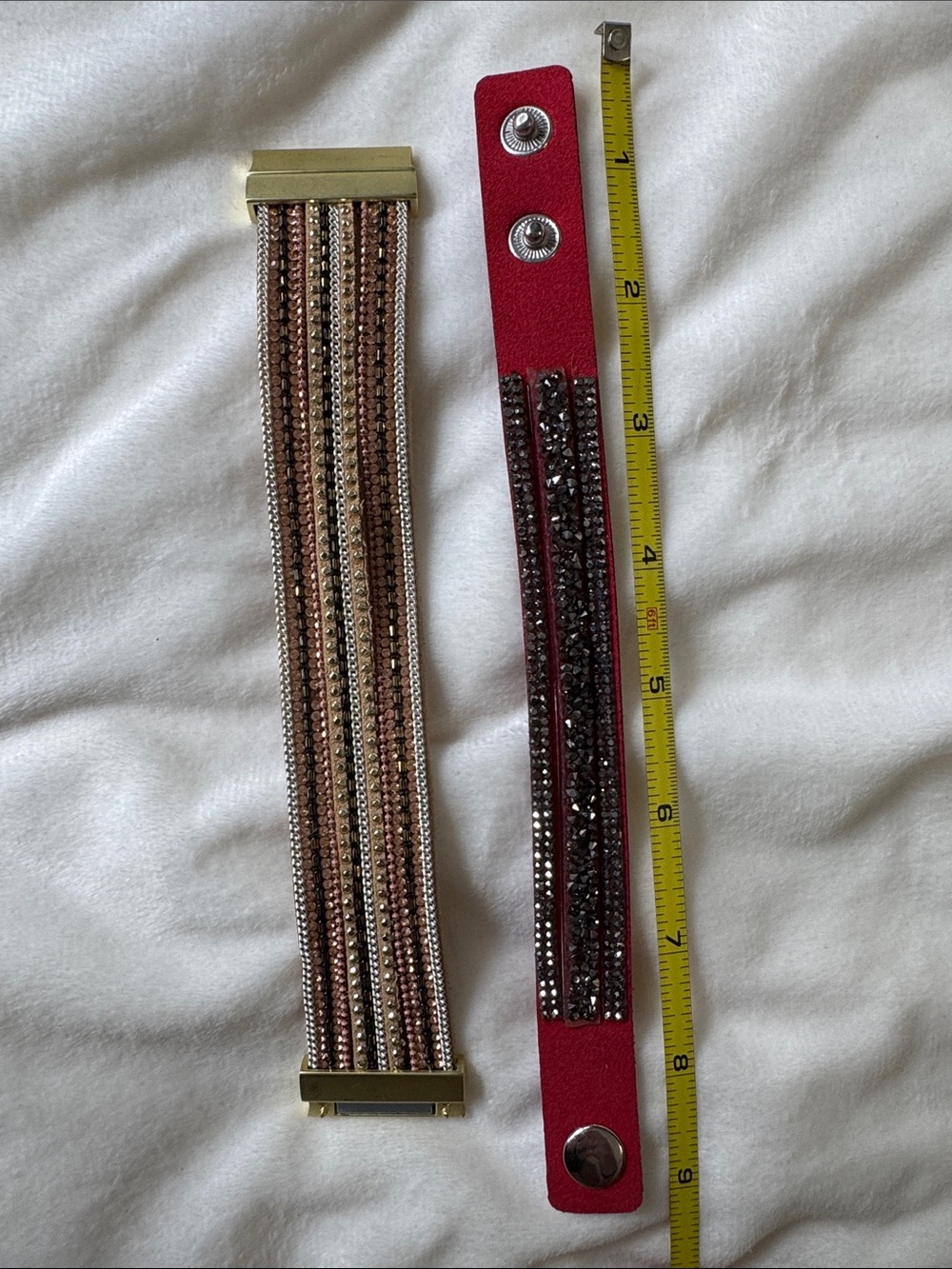 Multistrand Crystal Bracelets